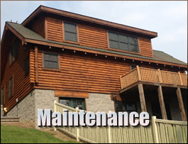  Machipongo, Virginia Log Home Maintenance